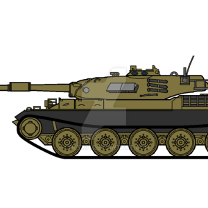 Leopard tank PNG