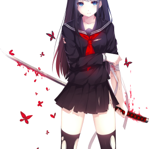 Anime girl PNG