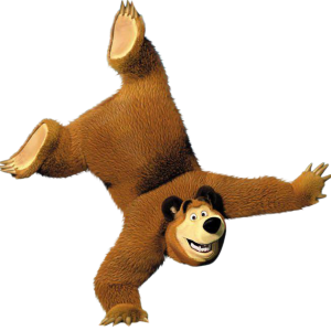 Masha and the Bear PNG, bear PNG