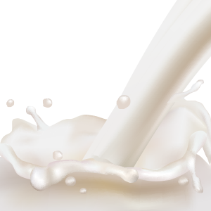Milk splashes PNG