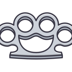 Brass knuckles PNG