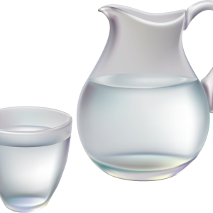 Water glass PNG