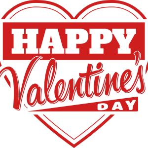Happy Valentines Day transparent PNG