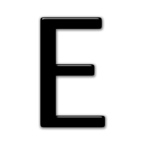 Letter E PNG