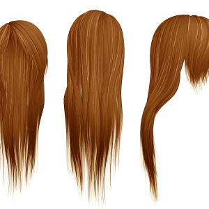 Hair wig PNG