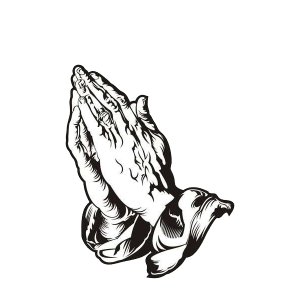 Praying hands PNG