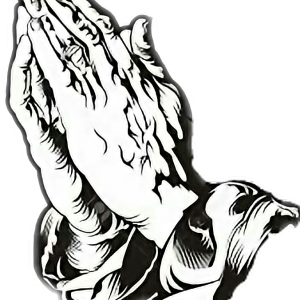 Praying hands PNG