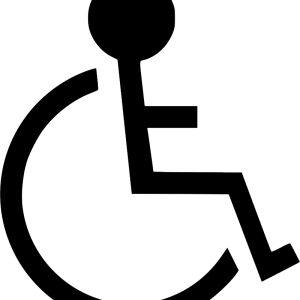 Disabled handicap symbol PNG