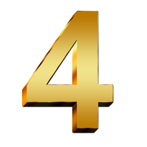 Number 4 PNG