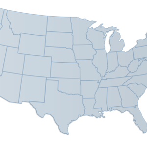 USA map PNG