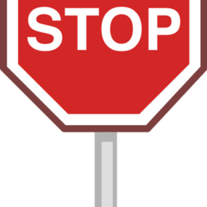 Sign stop PNG
