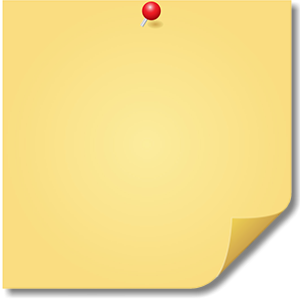 Sticky note PNG