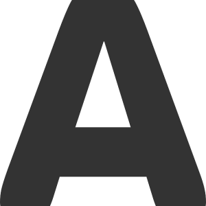 letter A PNG