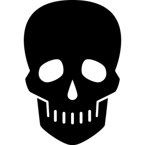 Skull logo PNG image
