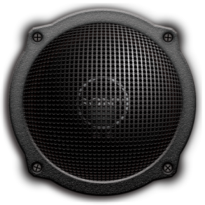 Audio speaker PNG