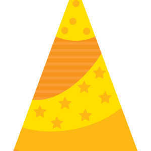 Party birthday hat PNG