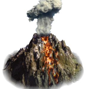 Volcano PNG
