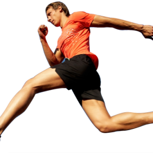 Running man PNG image