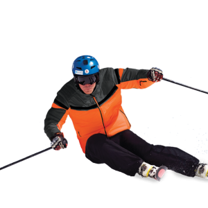 Skiing PNG