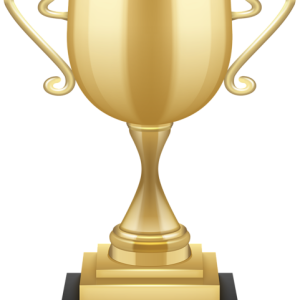 Award trophy cup