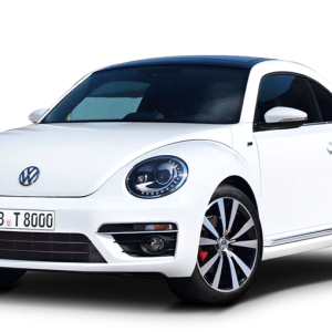 White Volkswagen Beetle PNG car image