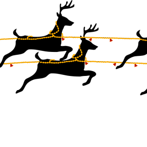Santa Claus's reindeer PNG