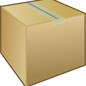 Cardboard box PNG