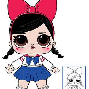 L.O.L. Surprise! doll PNG