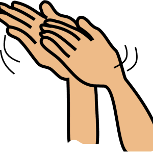Clapping hands PNG