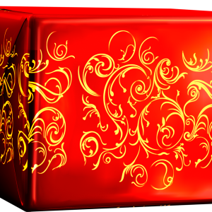 Red gift box PNG