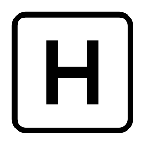 Letter H PNG