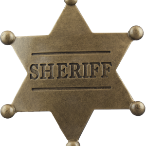 Sheriff badge PNG