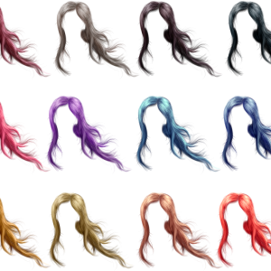 Hair wig PNG