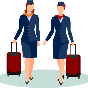 Stewardess PNG
