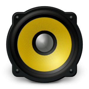 Audio speaker PNG