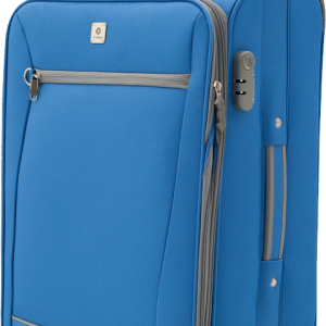 Blue luggage PNG image