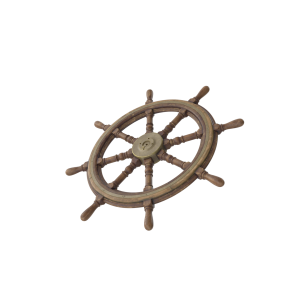 Ship's wheel, rudder PNG