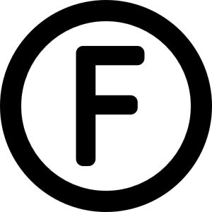 letter F PNG