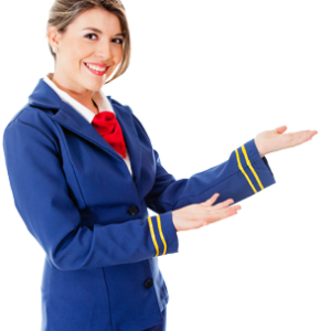 Stewardess PNG