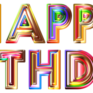 Happy Birthday PNG