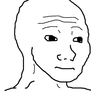 Wojak face PNG