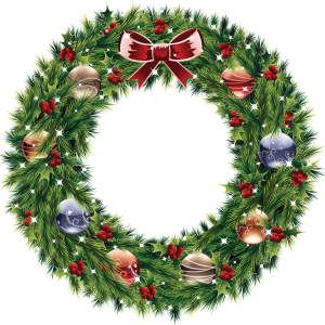 Christmas wreath PNG
