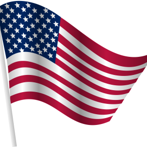 USA flag PNG