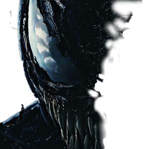 Venom half head PNG
