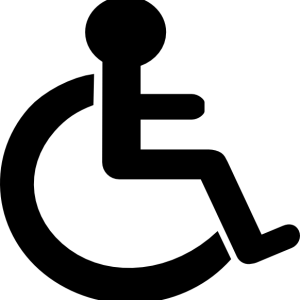 Disabled handicap symbol PNG