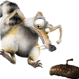 Ice Age squirrel PNG