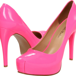 Pink women shoes PNG image