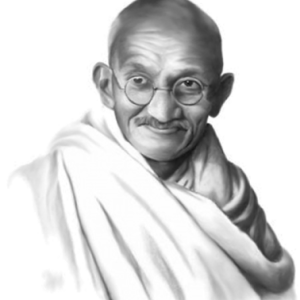Mahatma Gandhi PNG
