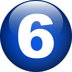 Number 6 PNG