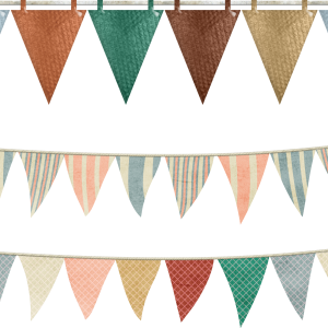 Party flags PNG